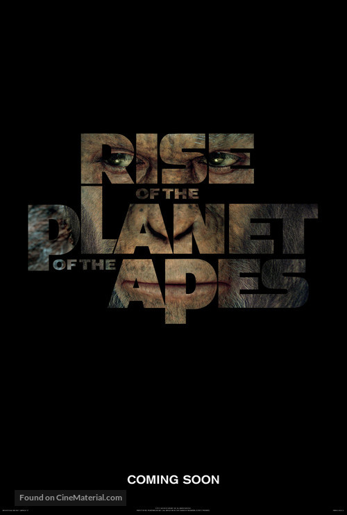 Rise of the Planet of the Apes - British Movie Poster