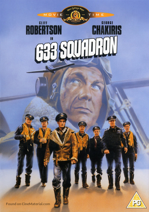 633 Squadron - British DVD movie cover