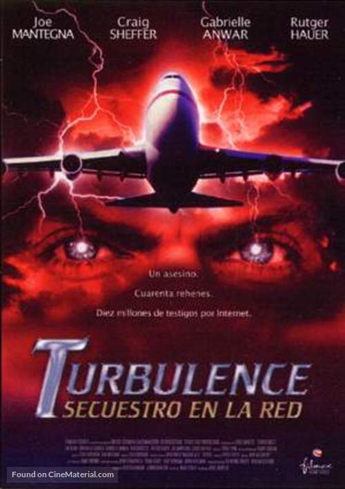 Turbulence 3: Heavy Metal - Spanish Movie Poster