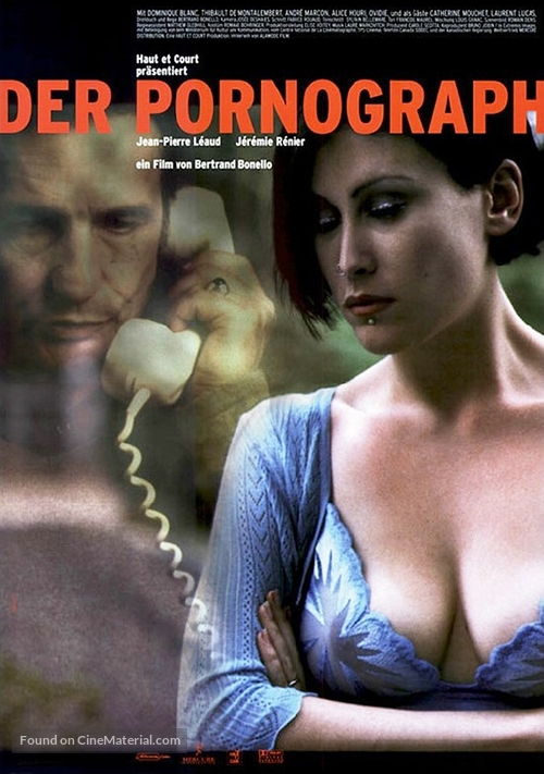 Le pornographe - German Movie Poster