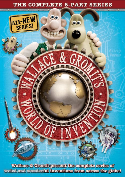 &quot;Wallace and Gromit&#039;s World of Invention&quot; - DVD movie cover