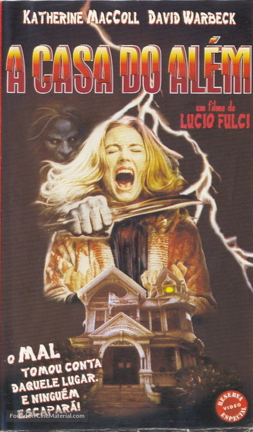 E tu vivrai nel terrore - L&#039;aldil&agrave; - Brazilian VHS movie cover