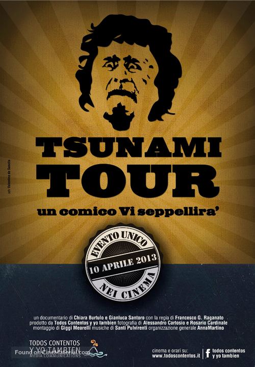 Tsunami tour - Italian Movie Poster