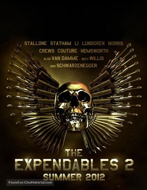 The Expendables 2 - Movie Poster