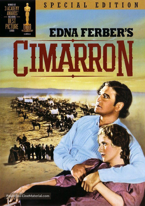 Cimarron - DVD movie cover