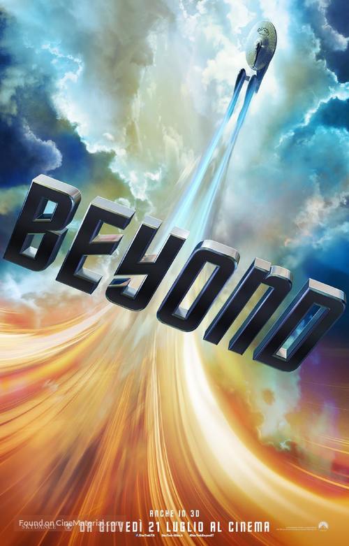 Star Trek Beyond - Italian Movie Poster