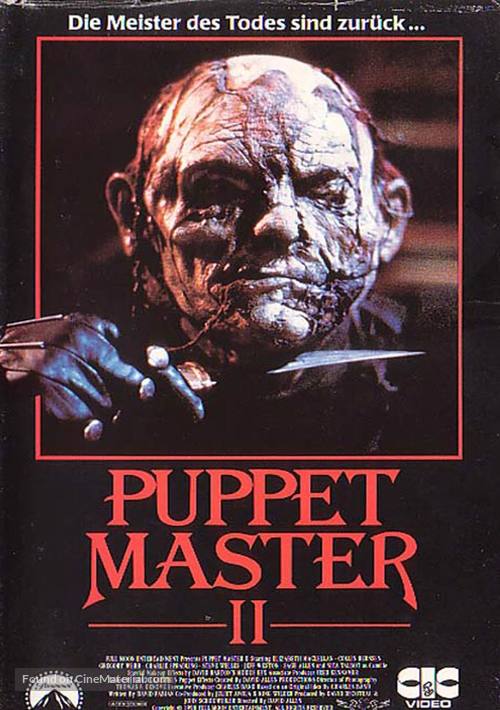 Puppet Master II - German Movie Cover