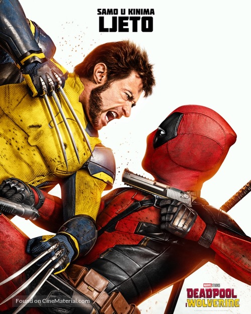 Deadpool &amp; Wolverine - Croatian Movie Poster