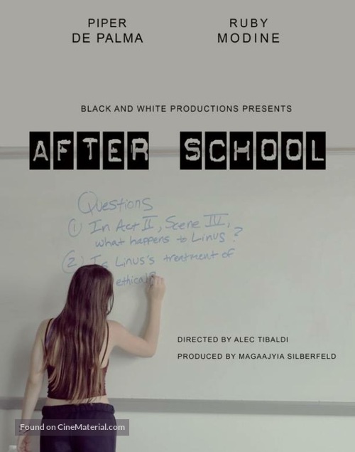 After School - Australian Movie Poster