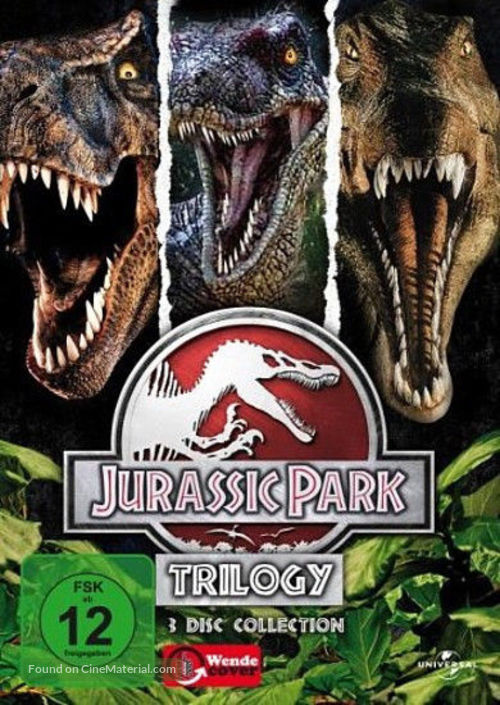 Jurassic Park - German DVD movie cover