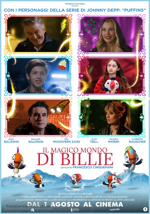 Billie&#039;s Magic World - Italian Movie Poster