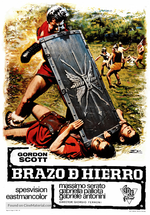 Il colosso di Roma - Spanish Movie Poster