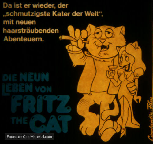Fritz the Cat - German Movie Cover