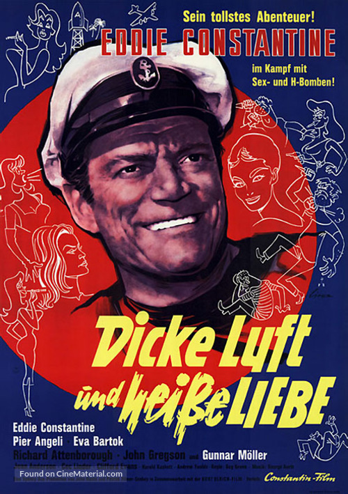 SOS Pacific - German Movie Poster
