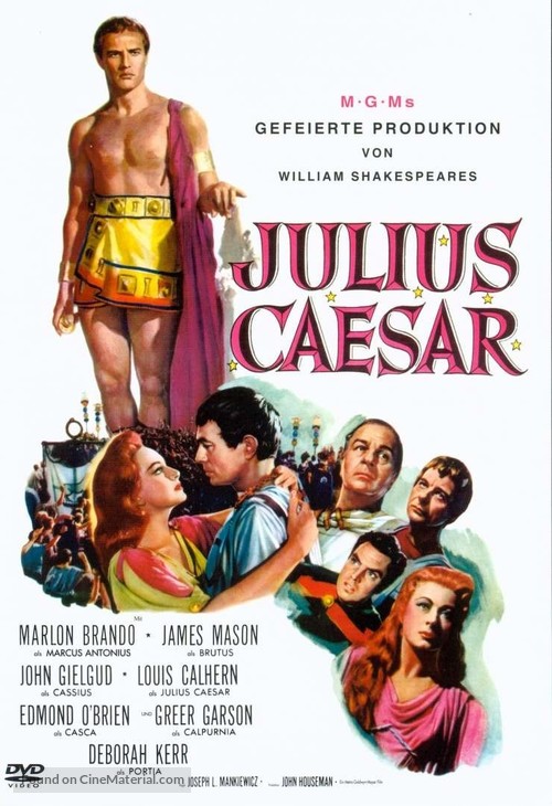 Julius Caesar - German DVD movie cover