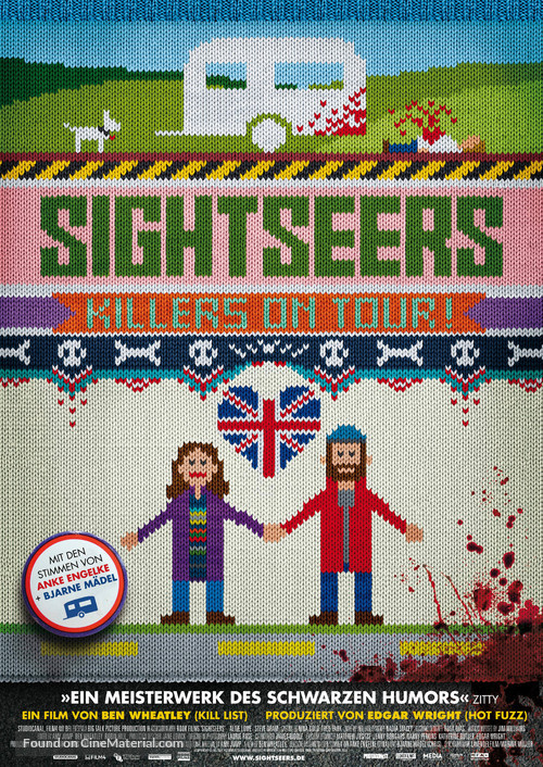 Sightseers - German Movie Poster