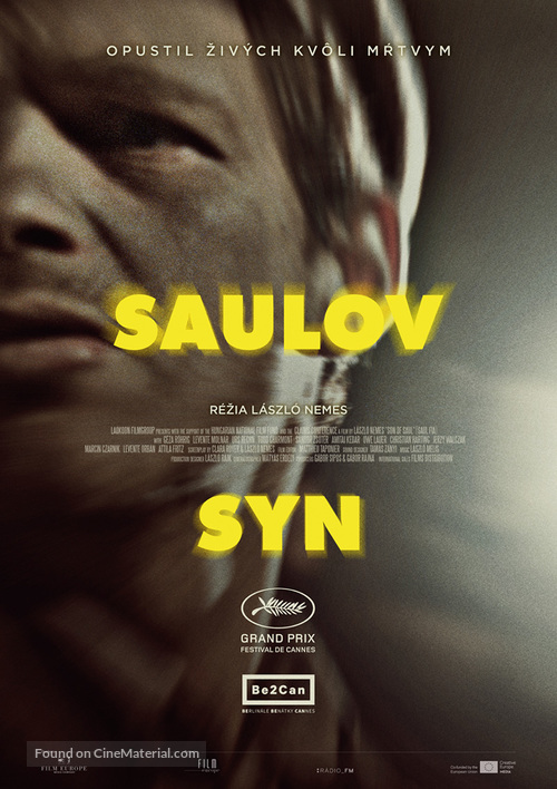 Saul fia - Slovak Movie Poster