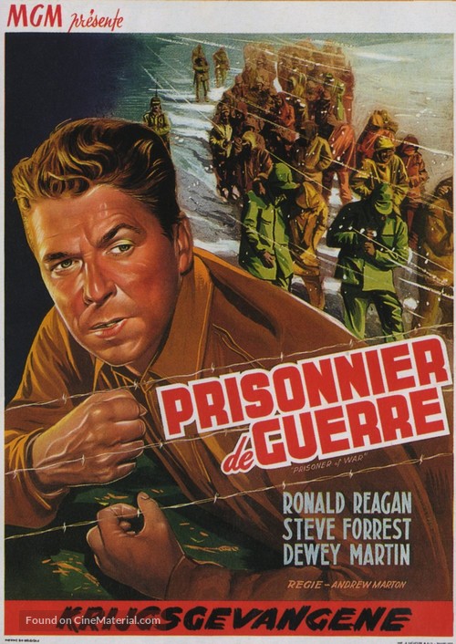 Prisoner of War - Belgian Movie Poster