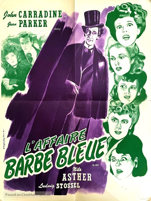 Bluebeard - French Movie Poster