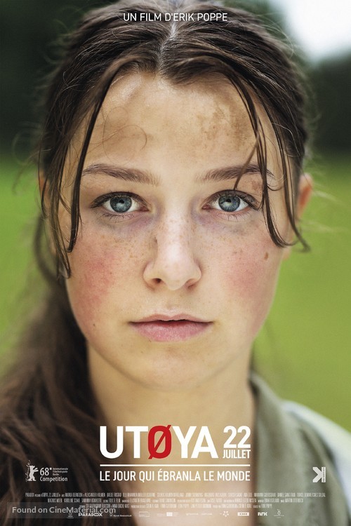 Ut&oslash;ya 22. juli - French Movie Poster