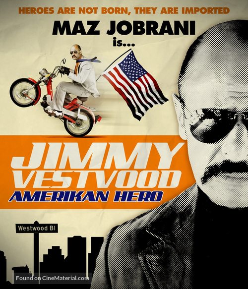 Jimmy Vestvood: Amerikan Hero - Blu-Ray movie cover