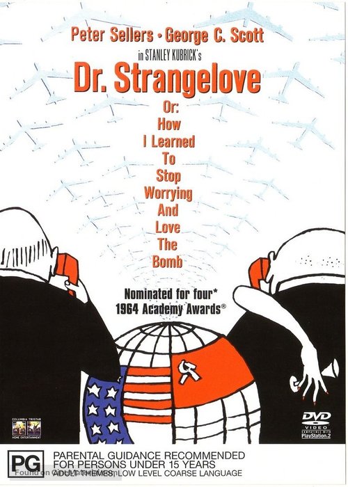 Dr. Strangelove - Australian Movie Cover