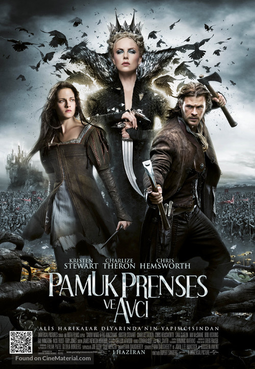 Snow White and the Huntsman - Turkish Movie Poster