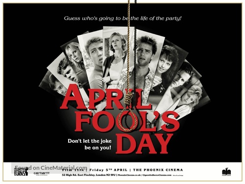 April Fool&#039;s Day - British Movie Poster