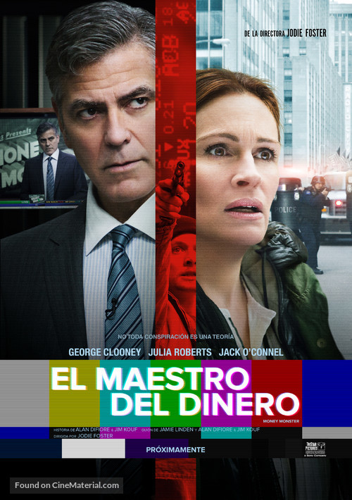 Money Monster - Argentinian Movie Poster