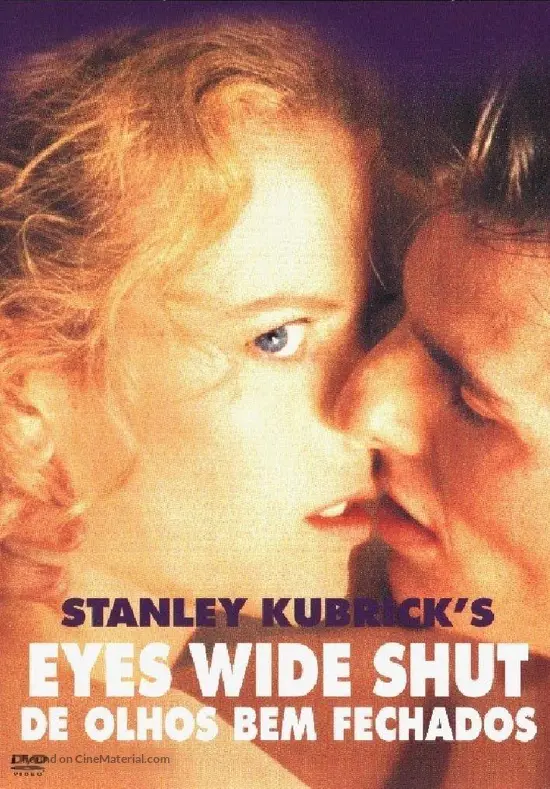 Eyes Wide Shut - Portuguese DVD movie cover