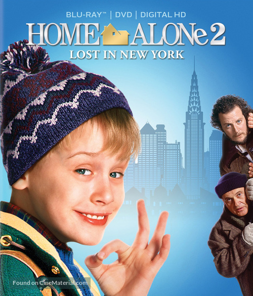 Home Alone 2: Lost in New York - Blu-Ray movie cover