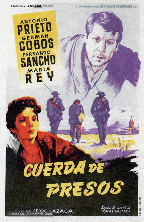 Cuerda de presos - Spanish Movie Poster