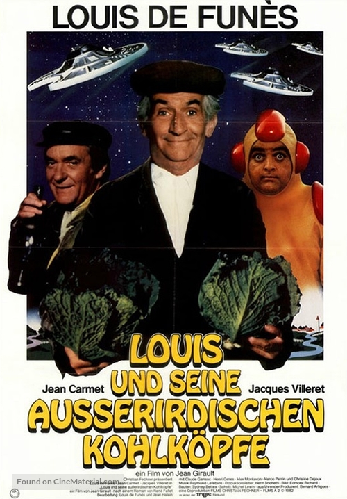 La soupe aux choux - German Movie Poster