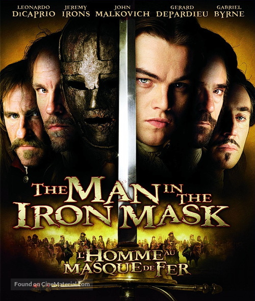The Man In The Iron Mask - Canadian Movie Cover