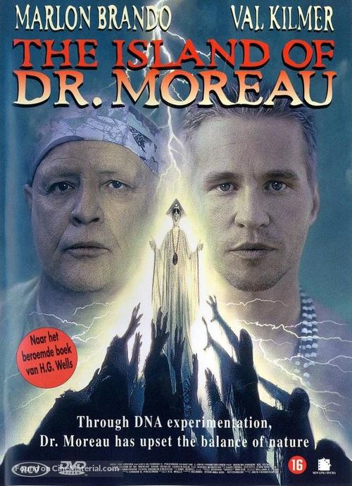 The Island of Dr. Moreau - Dutch DVD movie cover