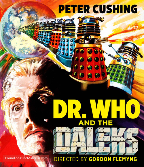 Dr. Who and the Daleks - Blu-Ray movie cover