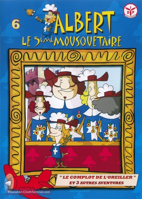 &quot;Albert le 5&egrave;me mousquetaire&quot; - French DVD movie cover
