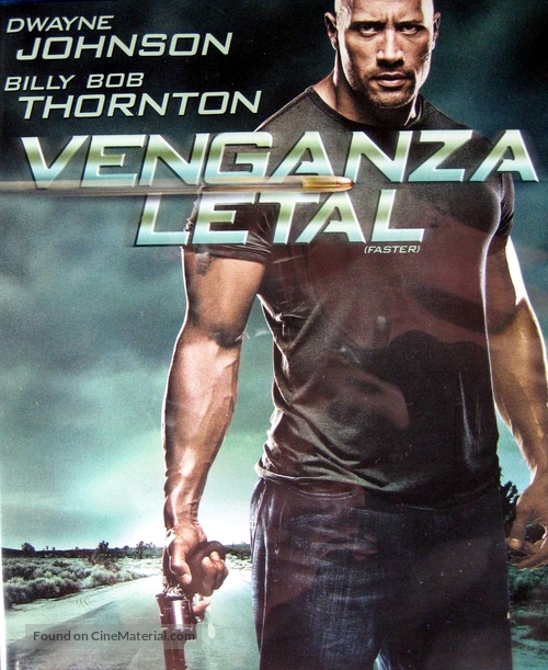 Faster - Argentinian Blu-Ray movie cover