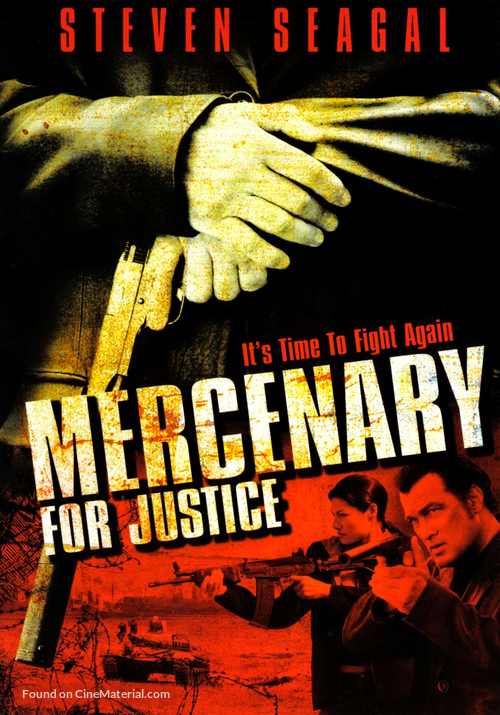 Mercenary for Justice - DVD movie cover