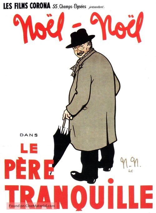 Le p&egrave;re tranquille - French Movie Poster