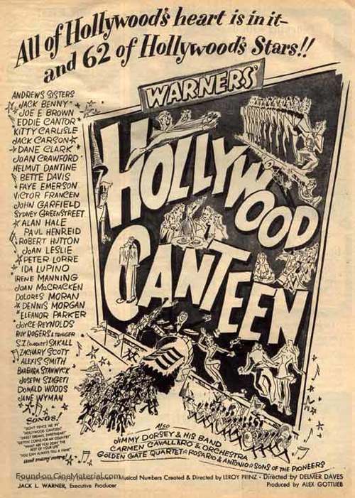 Hollywood Canteen - Movie Poster