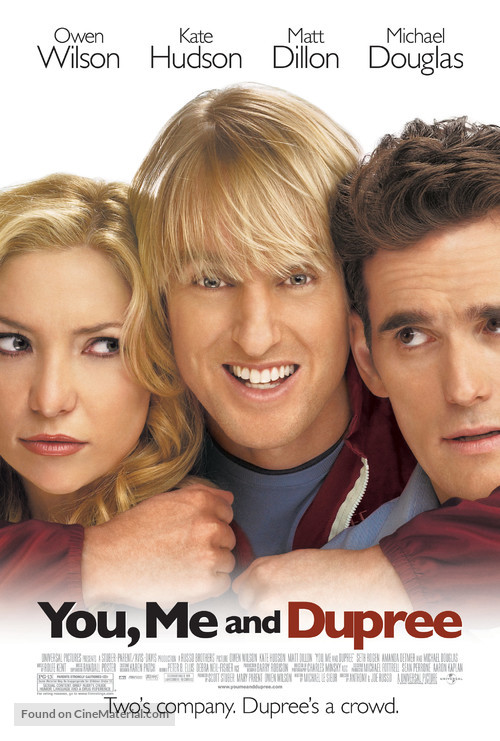 You, Me and Dupree - Movie Poster