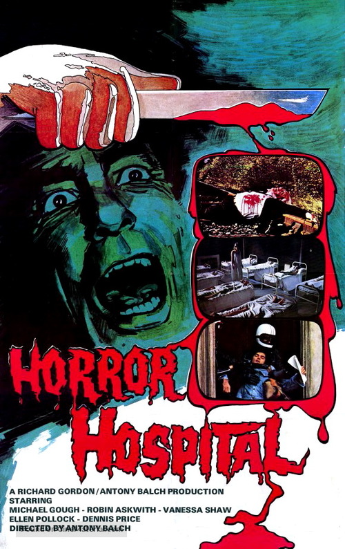 Horror Hospital - British Movie Poster