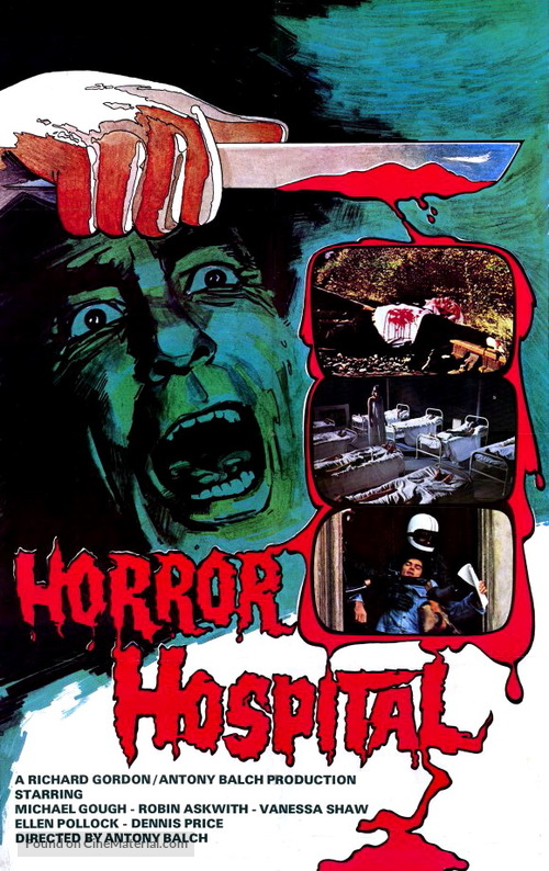 Horror Hospital - British Movie Poster