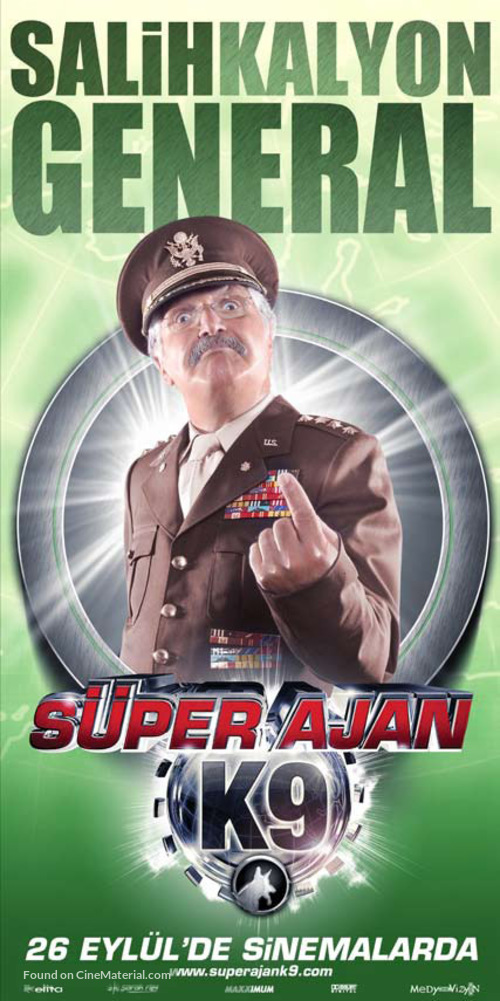 Superajan K9 - Turkish Movie Poster