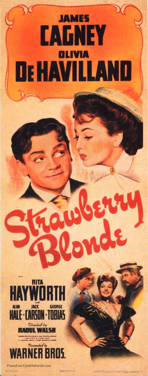 The Strawberry Blonde - Theatrical movie poster
