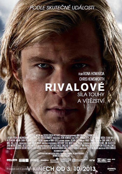 Rush - Czech Movie Poster