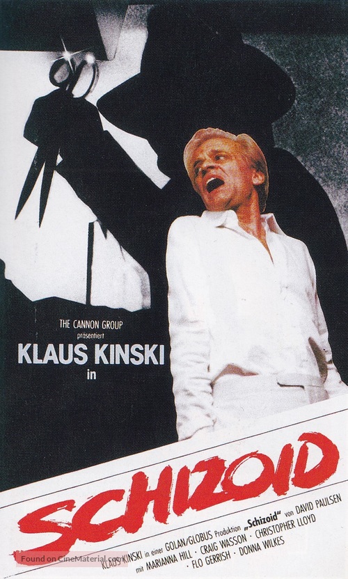 Schizoid - German Movie Cover