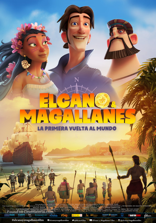 Elcano y Magallanes. La primera vuelta al mundo - Spanish Movie Poster