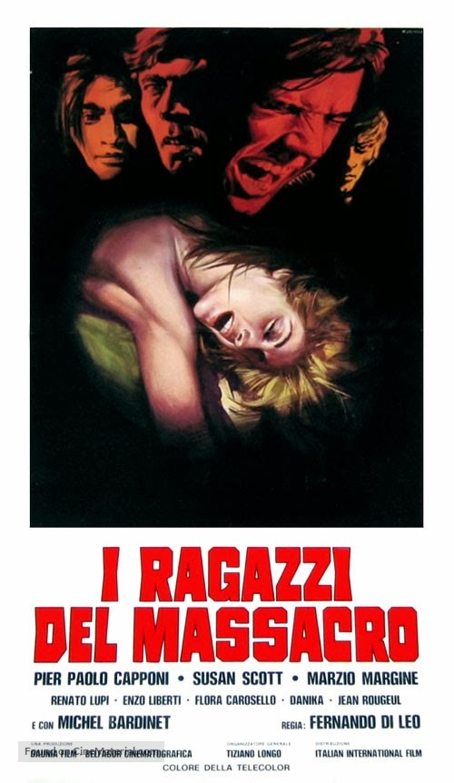 I ragazzi del massacro - Italian Movie Poster